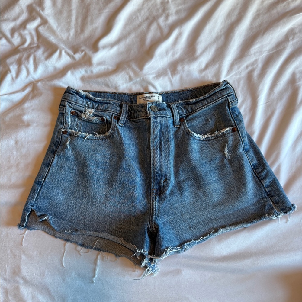 Women's Blue Denim Shorts